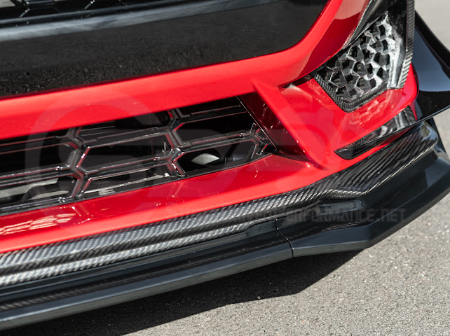 2024-Up Ford Mustang S650 | GTV Style GLOSSY BLACK Add-On Front Lip Splitter Ground Effects